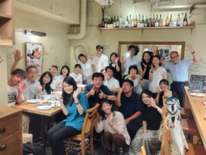 懇親会の様子